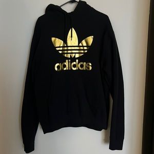 Adidas Originals Metallic Trefoil Hoodie- Men L